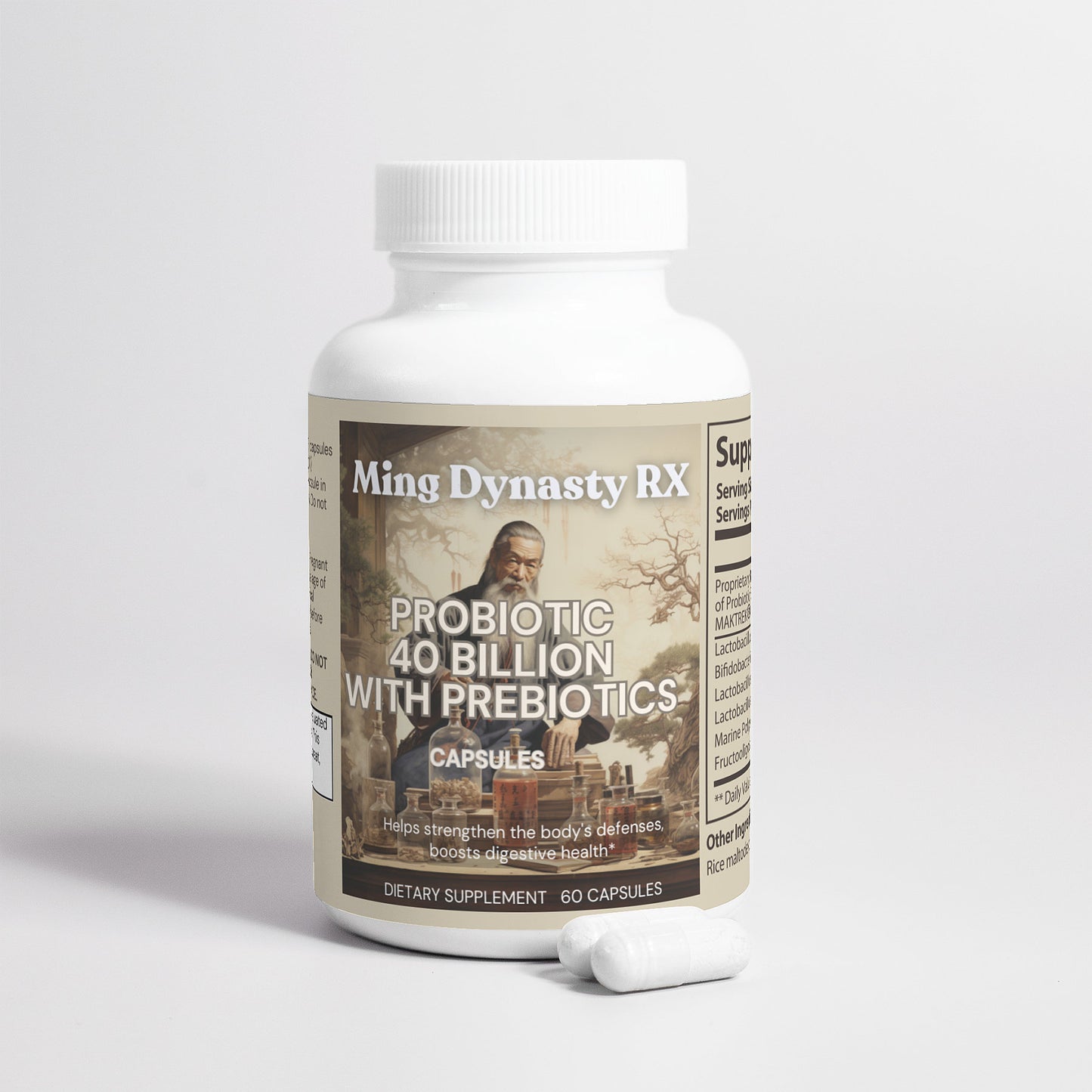 Probiotic 40 Billion with Prebiotics