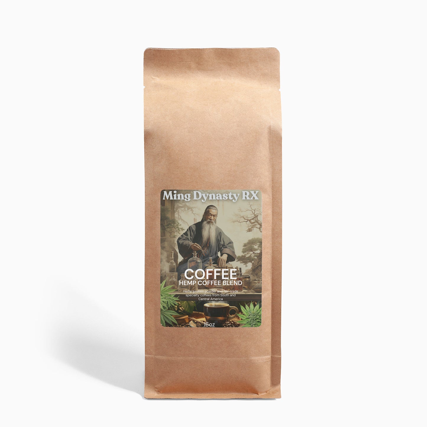 Organic Hemp Coffee Blend - Medium Roast 16oz